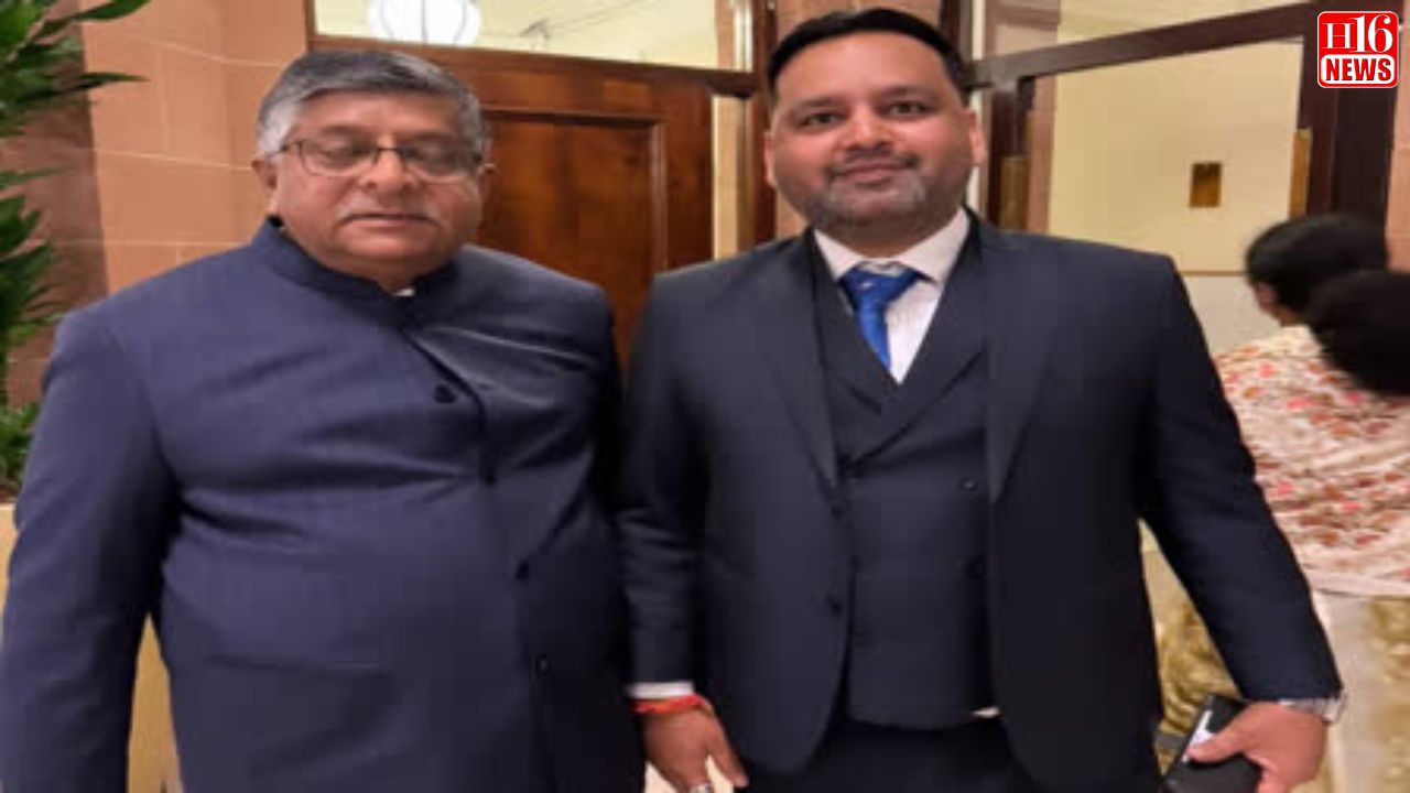 Indian Delegation Meets Wellingborough Mayor Rajkumar Mishra